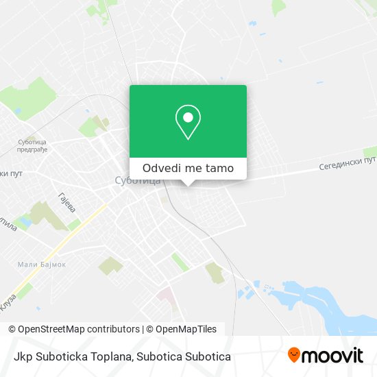 Jkp Suboticka Toplana mapa
