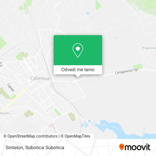 Sintelon mapa