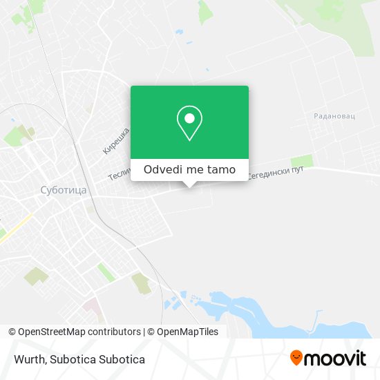 Wurth mapa