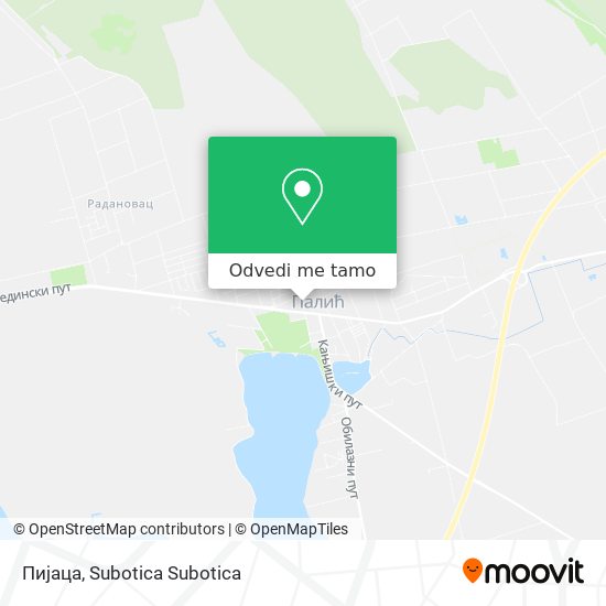 Пијаца mapa