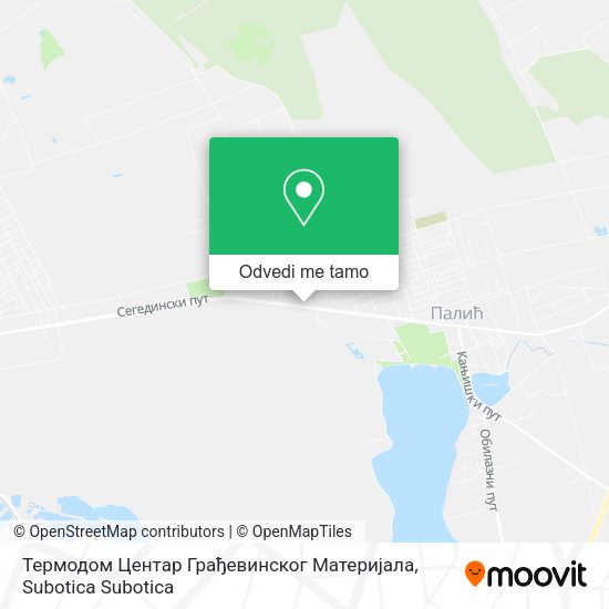 Термодом Центар Грађевинског Материјала mapa