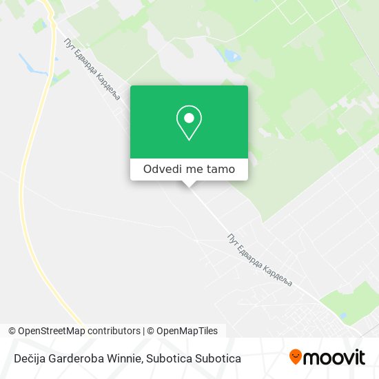 Dečija Garderoba Winnie mapa