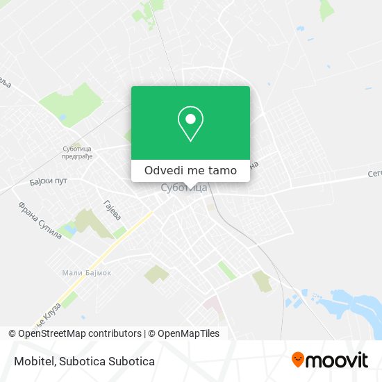 Mobitel mapa