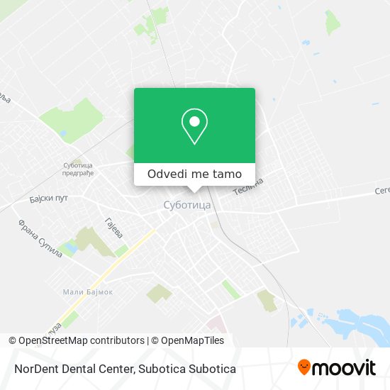 NorDent Dental Center mapa