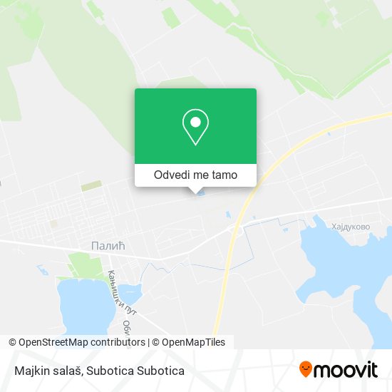Majkin salaš mapa