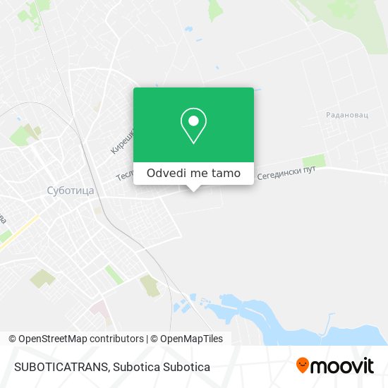 SUBOTICATRANS mapa