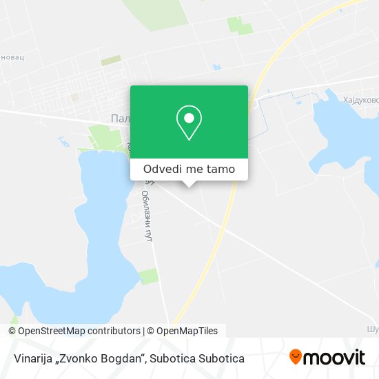 Vinarija „Zvonko Bogdan“ mapa