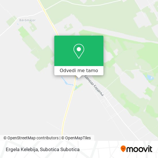 Ergela Kelebija mapa
