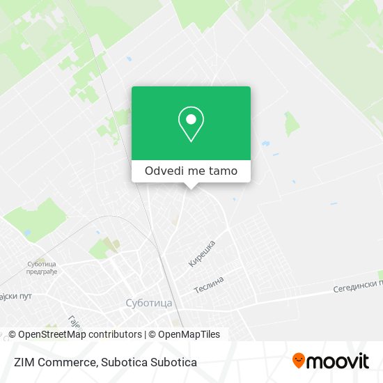 ZIM Commerce mapa