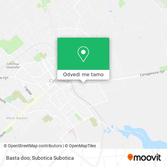 Basta doo mapa