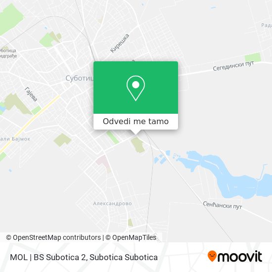 MOL | BS Subotica 2 mapa