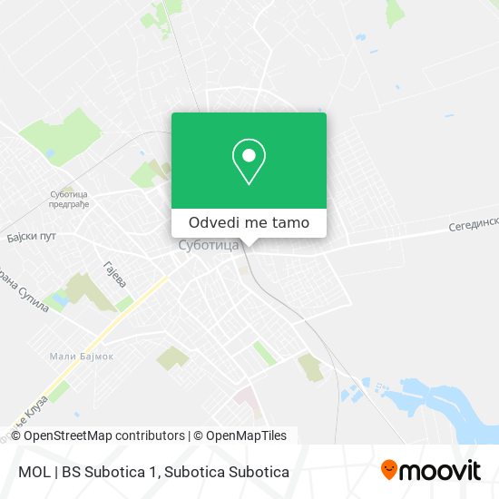 MOL | BS Subotica 1 mapa