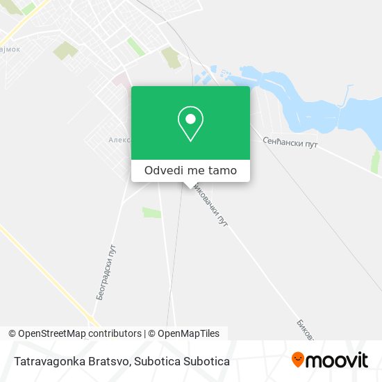 Tatravagonka Bratsvo mapa
