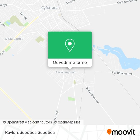 Revlon mapa