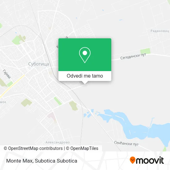 Monte Max mapa