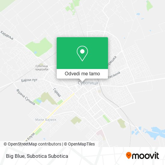 Big Blue mapa