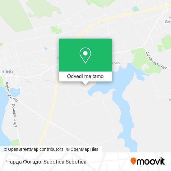 Чарда Фогадо mapa