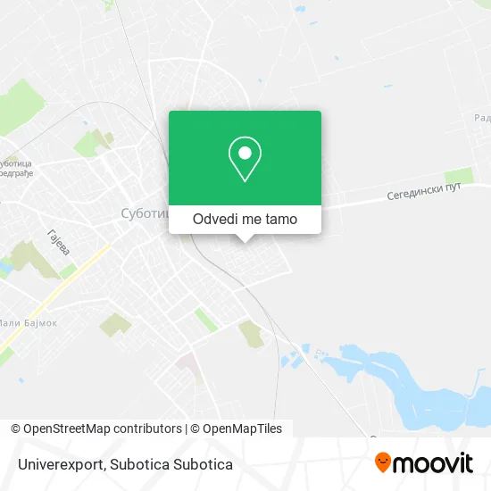 Univerexport mapa