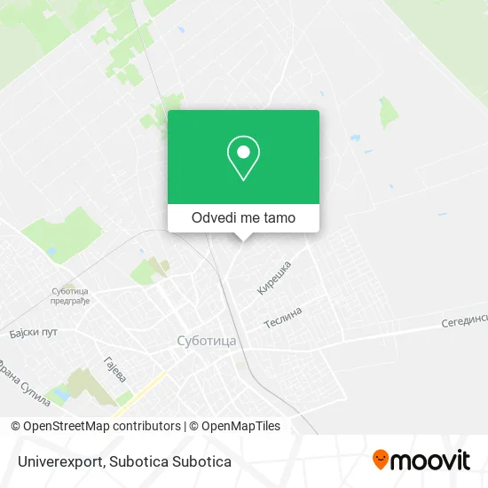 Univerexport mapa