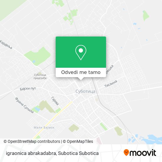 igraonica abrakadabra mapa