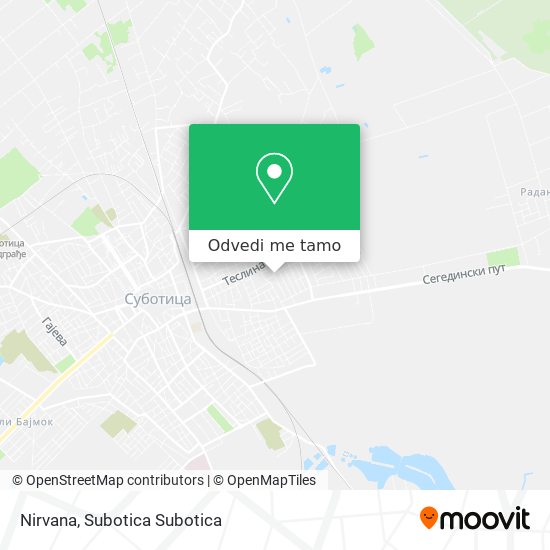 Nirvana mapa