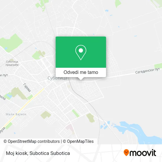 Moj kiosk mapa