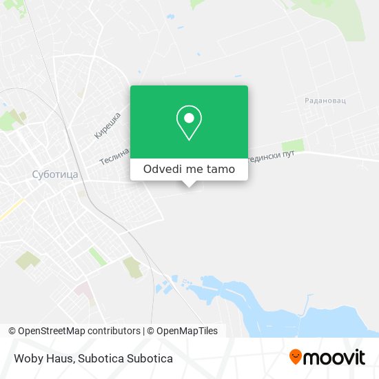 Woby Haus mapa
