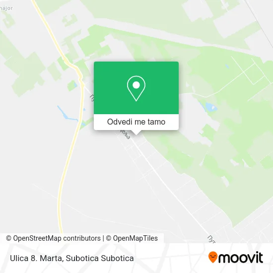Ulica 8. Marta mapa