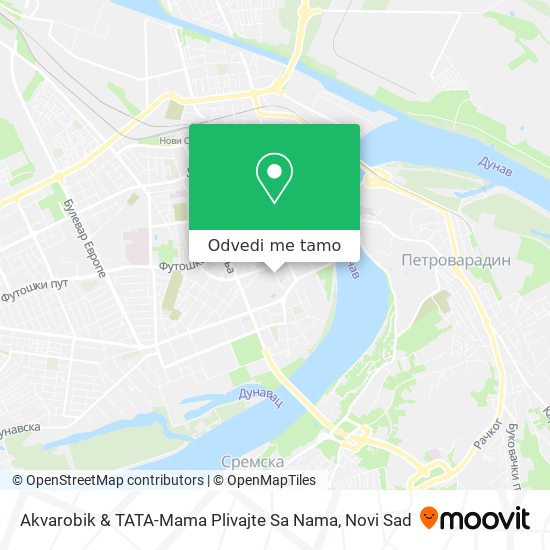 Akvarobik & TATA-Mama Plivajte Sa Nama mapa