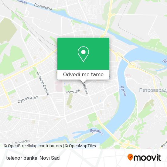 telenor banka mapa