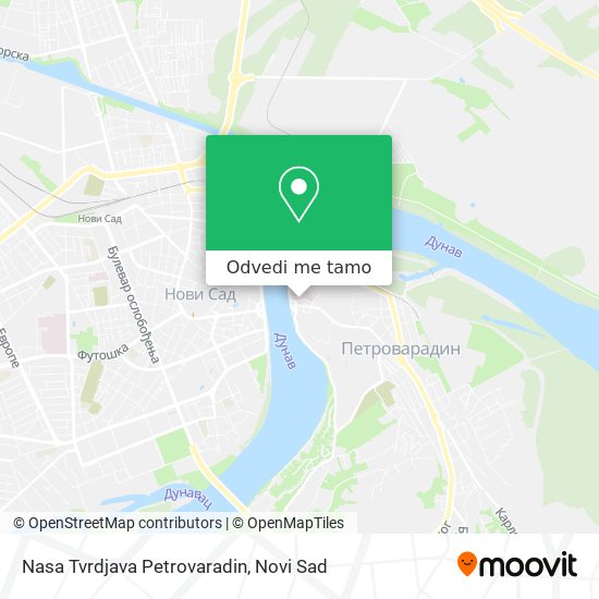 Nasa Tvrdjava Petrovaradin mapa