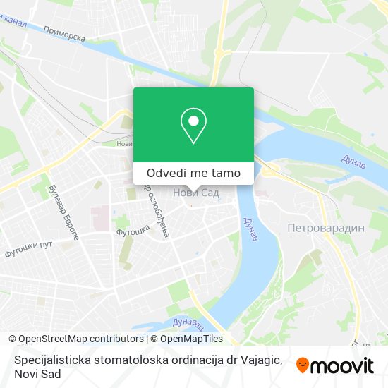 Specijalisticka stomatoloska ordinacija dr Vajagic mapa