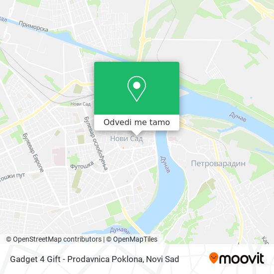 Gadget 4 Gift - Prodavnica Poklona mapa