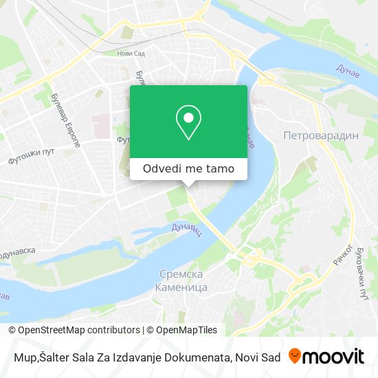 Mup,Šalter Sala Za Izdavanje Dokumenata mapa