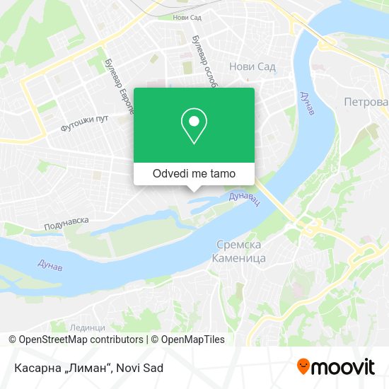Касарна „Лиман“ mapa