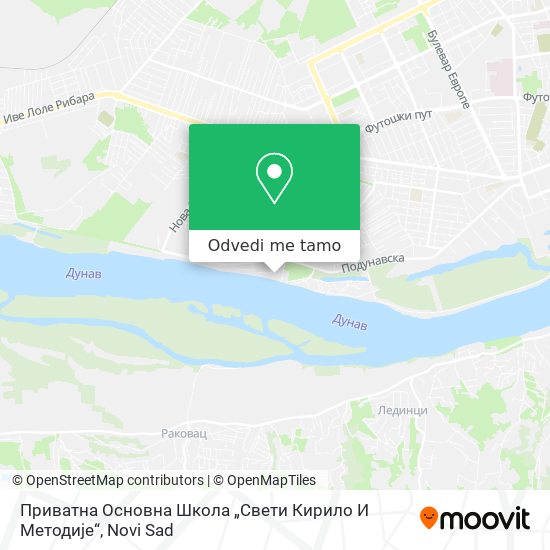 Приватна Основна Школа „Свети Кирило И Методије“ mapa