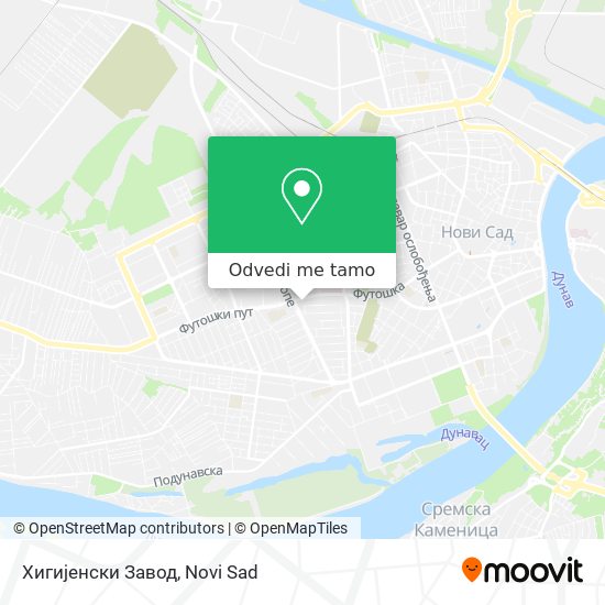 Хигијенски Завод mapa