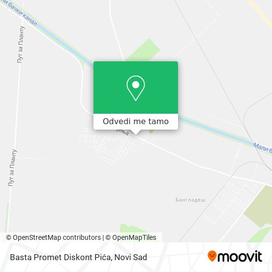 Basta Promet Diskont Pića mapa