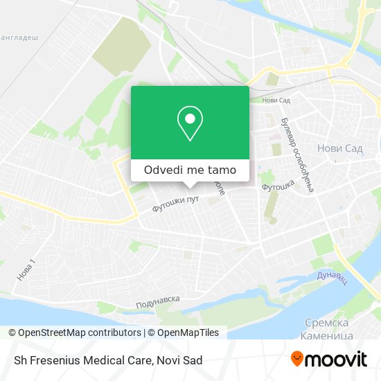 Sh Fresenius Medical Care mapa