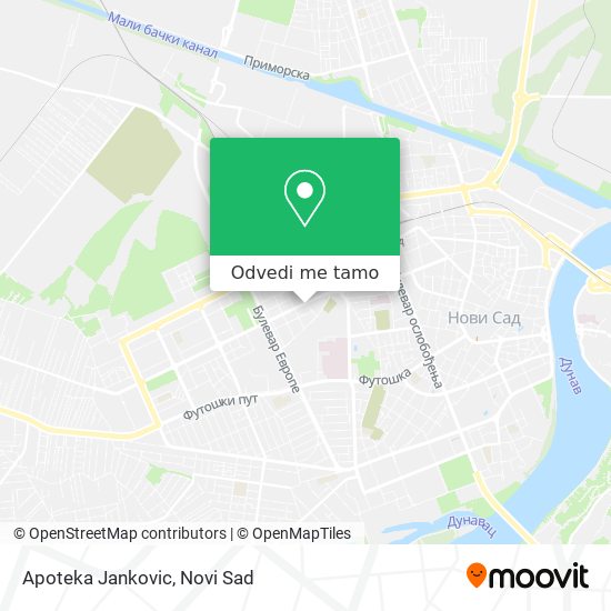 Apoteka Jankovic mapa