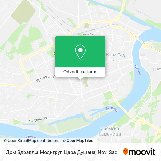 Дом Здравља Медигруп Цара Душана mapa