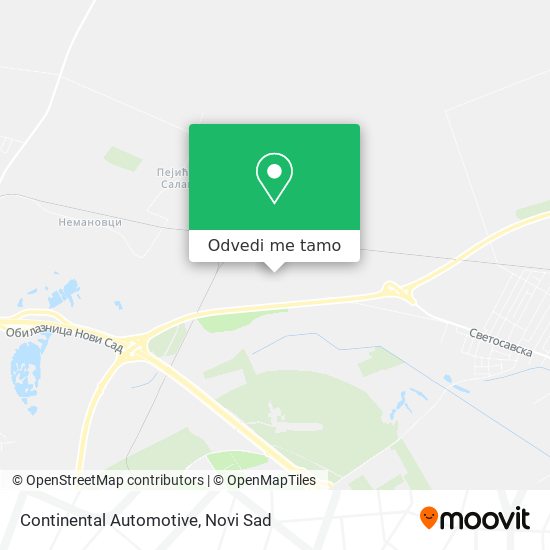 Continental Automotive mapa