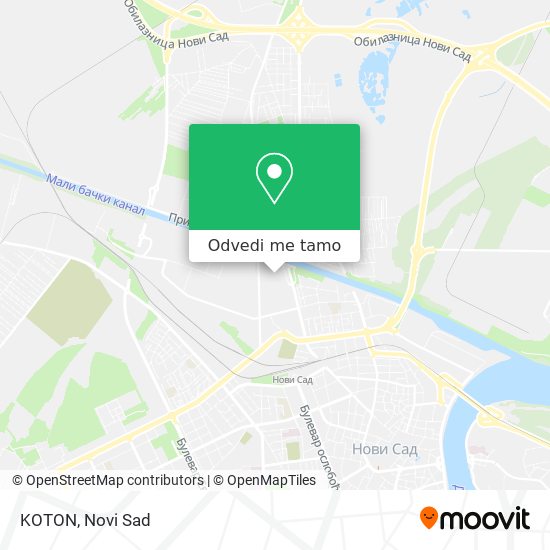 KOTON mapa