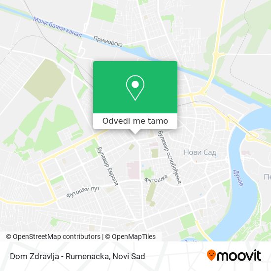 Dom Zdravlja - Rumenacka mapa