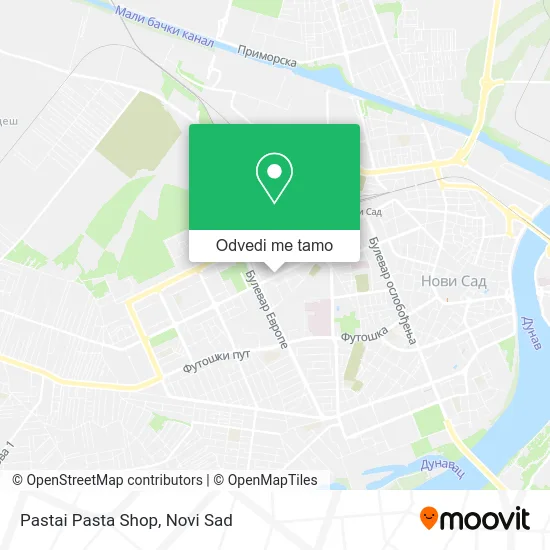 Pastai  Pasta Shop mapa