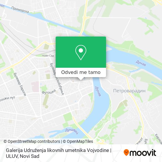 Galerija Udruženja likovnih umetnika Vojvodine | ULUV mapa