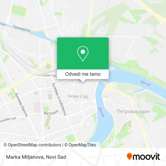 Marka Miljanova mapa