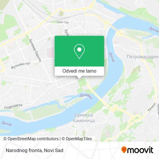 Narodnog fronta mapa