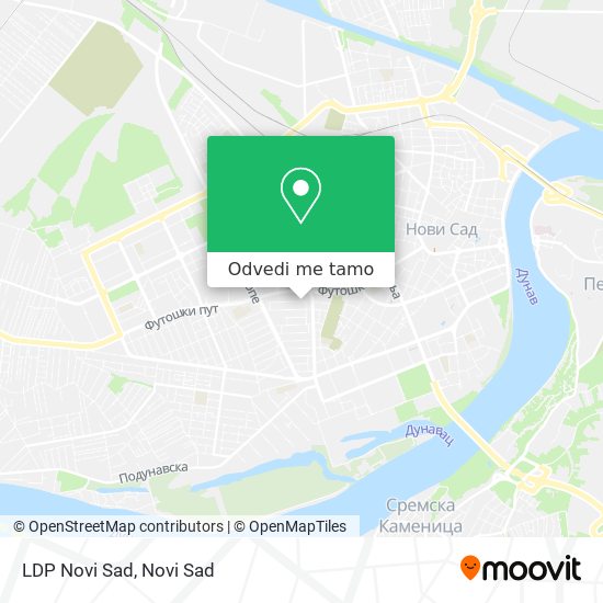 LDP Novi Sad mapa