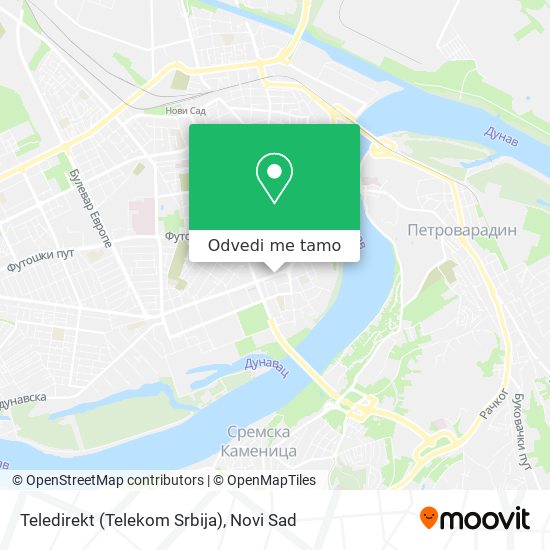 Teledirekt (Telekom Srbija) mapa